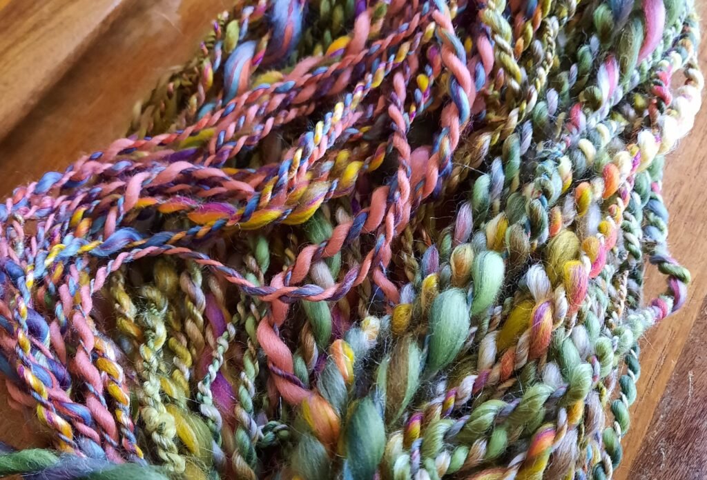 Handspun art yarn
